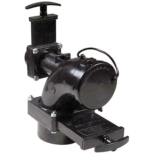 Valterra T68 Rotating Valve - 1/4 Bend Heel Inlet, 3